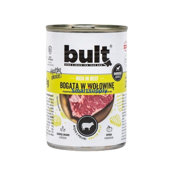 Bult Rig P Oksekd - Vdfoder Til Hunde - 400G