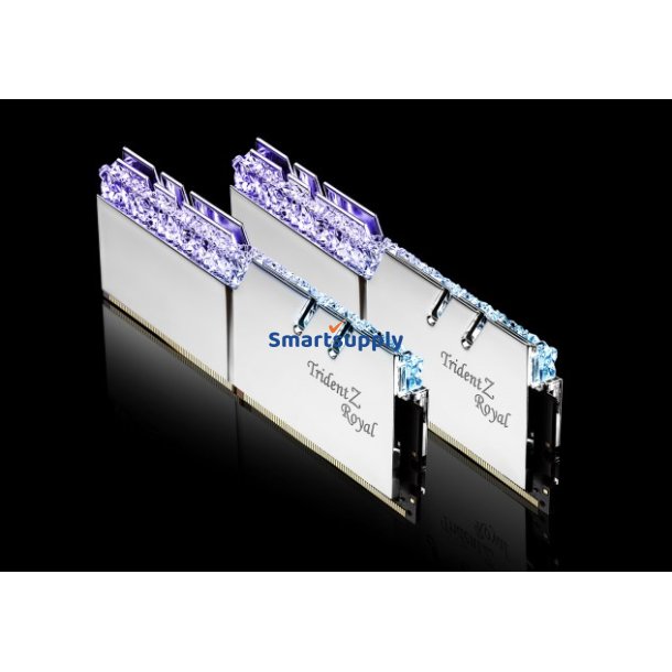 G.Skill Trident Z Royal F4-3200C16d-32Gtrs Hukommelsesmodul 32Gb 2 X 16Gb Ddr4 3200 Mhz