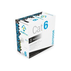 ALANTEC U/UTP cat.6 PE 4x2x23AWG 305m EXTERNAL DRY kabel