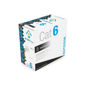 ALANTEC U/UTP cat.6 PE 4x2x23AWG 305m EXTERNAL DRY kabel