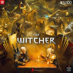 Puzzle Good Loot Gaming - The Witcher (Hekseren): Playing Gwent 1000 stk