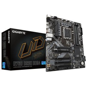 Gigabyte B760 DS3H DDR4 bundkort Intel B760 Express LGA 1700 ATX