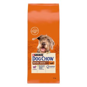 PURINA Dog Chow Mature Senior med lam - trfoder til hunde - 14 kg