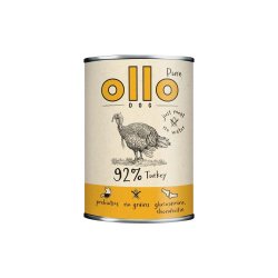 OLLO Pure Turkey - vdfoder til hunde - 850g