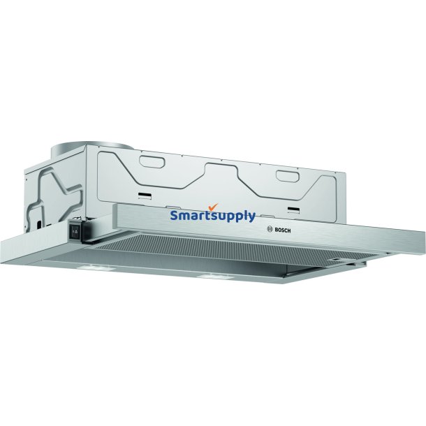 Bosch Serie 2 Dfm064w54 Emhtte Semi Indbygget (Udtrk) Metallic, Slv 388 M&sup3;/H