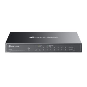TP-Link Omada ES210GMP netvrksswitch Administreret Gigabit Ethernet (10/100/1000) Strm over Ethernet (PoE) Sort