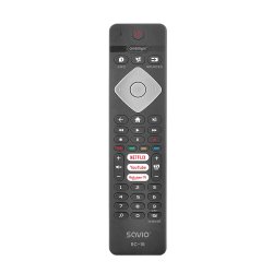 Savio Universal Fjernbetjening/Erstatning Til Philips Tv, Smart Tv, Rc-16