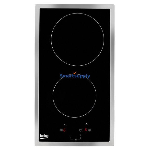 Beko HDMC32400TX kogeplade Rustfrit stl Indbygget 30 cm Keramisk 2 zone(s)