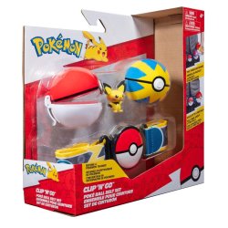 Pokemon W15 Clip 'n' Go Poke Ball Belt Set figur