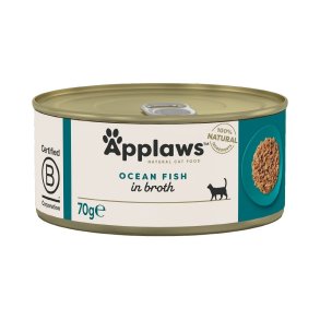 APPLAWS Ocean Fish in Broth - vd kattefoder - 70g