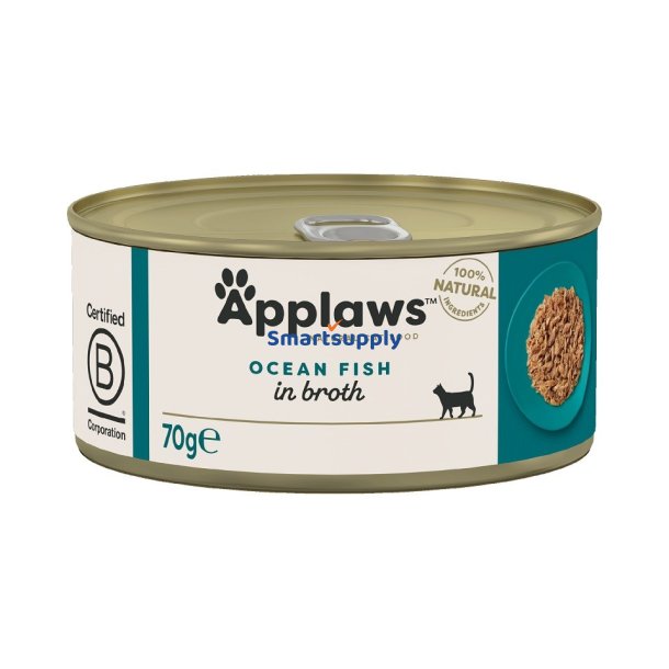 Applaws Ocean Fish In Bouillon - Vdfoder Til Katte - 70G