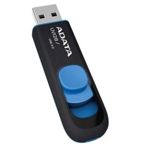 ADATA 64GB DashDrive UV128 USB-ngle USB Type-A 3.2 Gen 1 (3.1 Gen 1) Sort, Bl