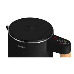 El-kedel med dobbeltvg 1,5 L Concept Black RK 3301