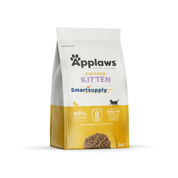 APPLAWS Kitten Chicken - trfoder til kattekillinger - 2kg