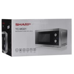 Sharp Hvidevarer Yc-Mg01e-S Mikroovn Bordplade Kombinationsmikroovn