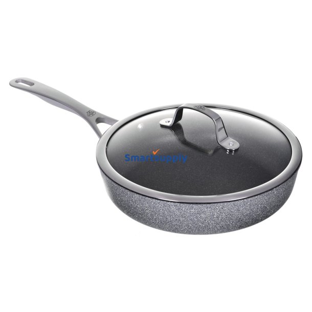 Ballarini Salina Granitium 1H Stegepande Med Lg Granit 28 cm