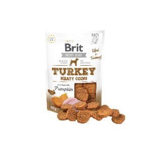 Brit Jerky Turkey Meaty Coins - Tyrkiet - Hvalpegodbid - 80 g