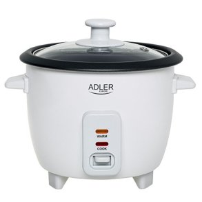 Riskoger ADLER AD 6418 300 W 0,6 L Hvid