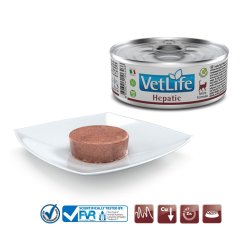 FARMINA Vet Life Natural Diet Cat Hepatic - vdfoder til katte - 85 g