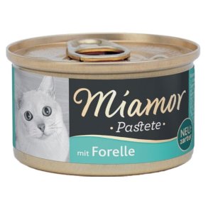 MIAMOR Pastete Trout - vd kattefoder - 85g