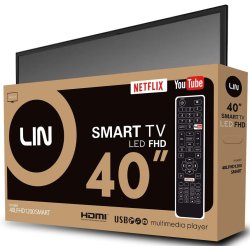 Lin 40Lfhd1200 Smart Tv 40" Full HD Dvb-T2