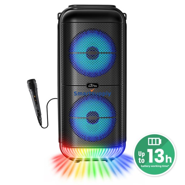 Media Tech Hjttaler Bt Power Audio Disco Mt3183