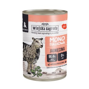 WIEJSKA ZAGRODA Puppy Monoprotein Lamb - vdt hundefoder - 400g
