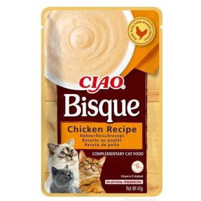 INABA Ciao Bisque Chicken Kyllingesuppe - godbid til katte - 40g