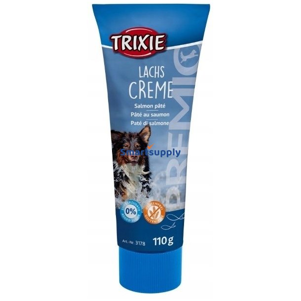 Trixie Lachs Creme - Hundepat&eacute; - 110 G