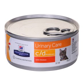 HILL'S PRESCRIPTION DIET Feline c/d Multicare Vdt kattefoder Kylling 156 g