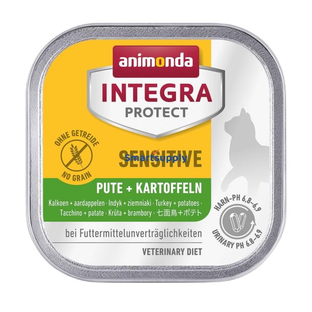 ANIMONDA Integra Protect Turkey with potatoes - vd kattefoder - 100g