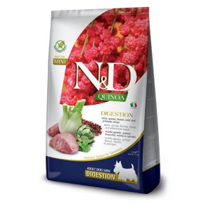 FARMINA N&D N&D Quinoa Digestion Lamb Mini Adult - Trfoder til hunde - 800g