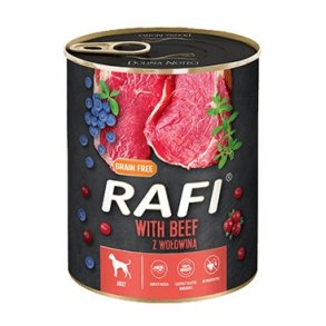 Dolina Noteci Rafi Vd hundefoder med oksekd, blbr og tranebr - 800g