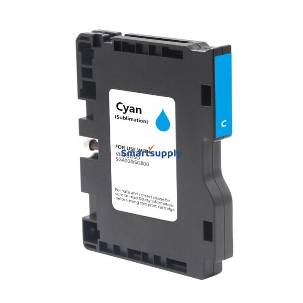 Ricoh GC51HC Cyan blkpatron 39ml kompatibel