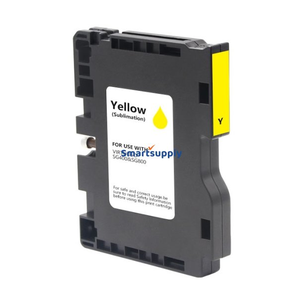 Ricoh GC51HY Gul bl�kpatron 39ml kompatibel