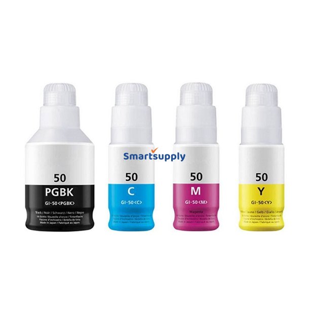 Rabat Canon GI-50 BCMY blkrefill 4 stk 380ml kompatibel