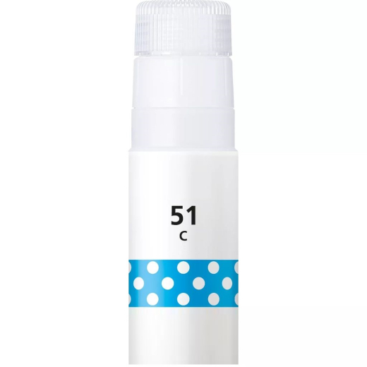 Canon GI-51C Cyan bl�kflaske refill 70ml kompatibel