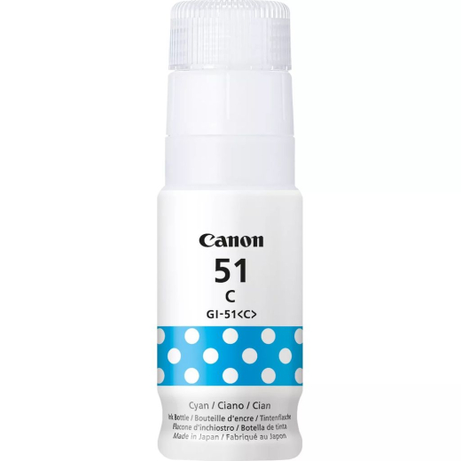 Canon GI-51C Cyan bl�kflaske refill 70ml original