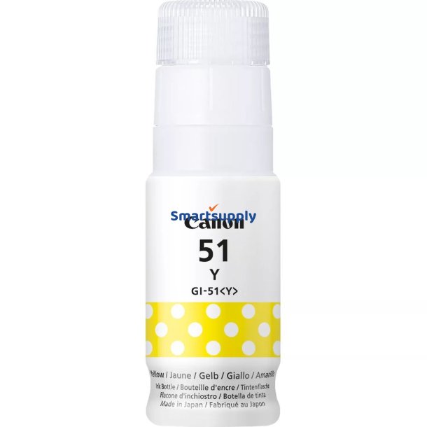 Canon GI-51Y Gul blkflaske refill 70ml original