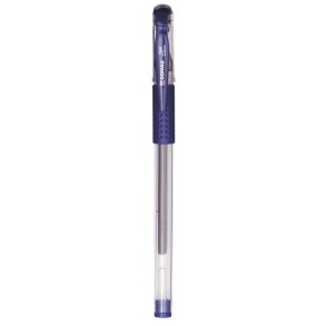 Gel ballpoint pen bl gummigreb 0,25mm - 12 stk