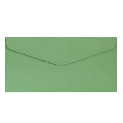 Gr�nne kuverter 10 stk. 110mm x 220mm (DL)