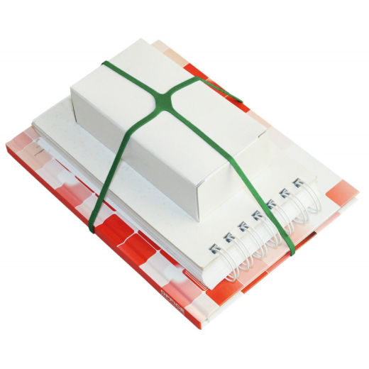 H-b�nd elastikker gr�nne dia. 100mm - 1,5x4mm - 1kg
