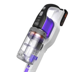 Black & Decker BHFEV1825CP stav stvsuger & elektrisk kost 2-i-1 stangstvsuger Batteri Dry Posels Hvid 2,5 At