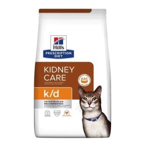 HILL'S PRESCRIPTION DIET Feline k/d Kidney Care Trt kattefoder Kylling 3 kg