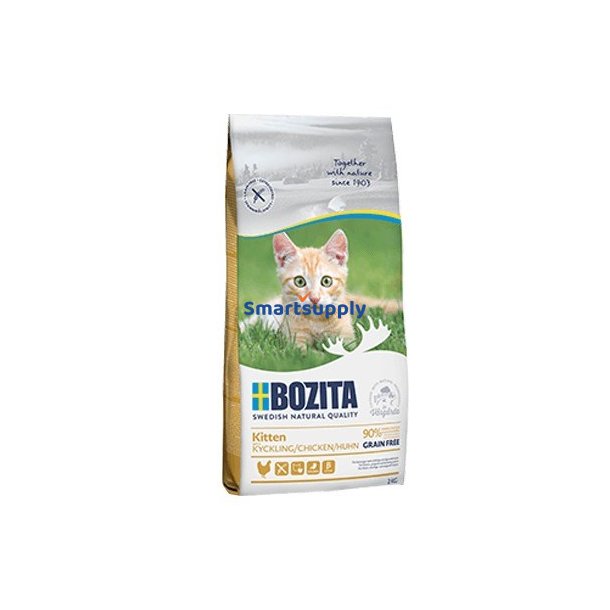 Bozita - Kitten Grain free Chicken 2 kg