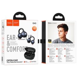 Hoco Ea5 Duke III Headset Trdls Open-Ear Connectivity/Music Bluetooth Black