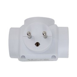 Esperanza ELK302W Elektrisk splitter 3 stikkontakter Hvid