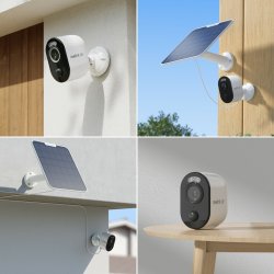 Reolink Argus Series B350 - 4K Udendrs Batteri Wi-Fi-Kamera, Person-/Kretjs-/Dyreregistrering, Farve Nattesyn