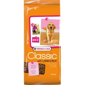 VERSELE-LAGA Classic Lamb & Rice - trfoder til hunde - 20 kg