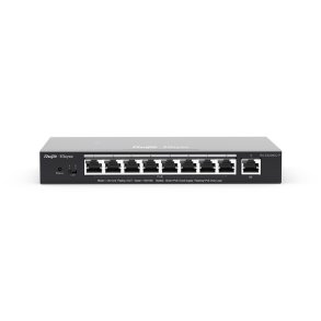 Ruijie Networks RG-ES209GC-P netvrksswitch Administreret Gigabit Ethernet (10/100/1000) Strm over Ethernet (PoE) Sort